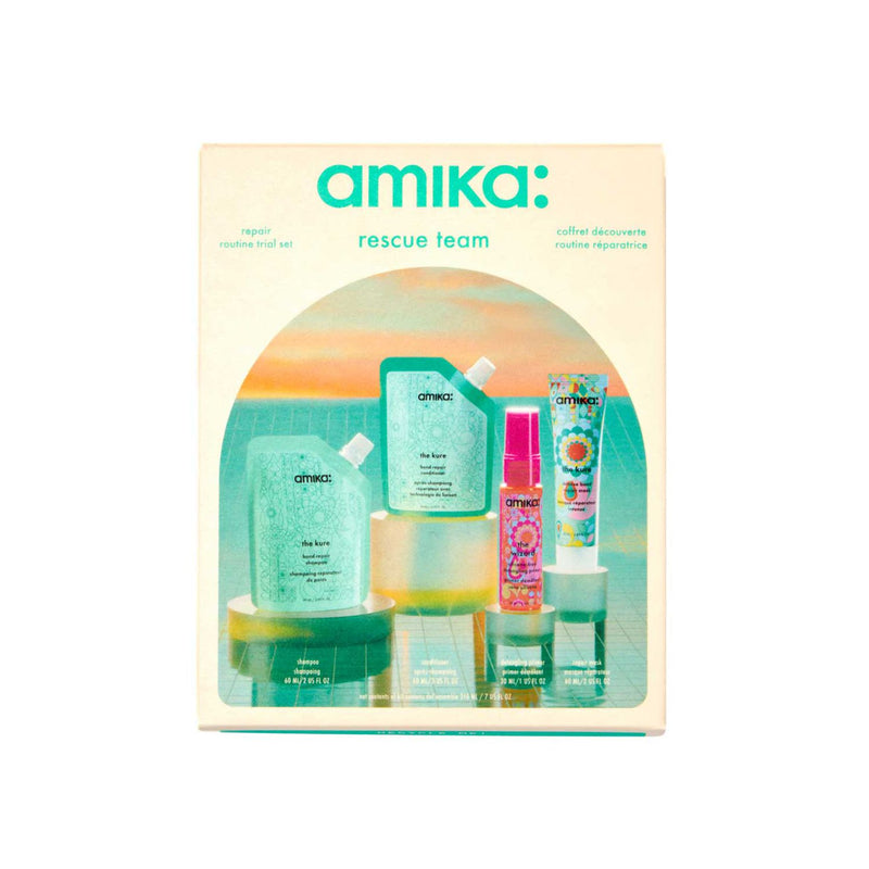 amika Rescue Team hair trial set 210ml, imported from the UK