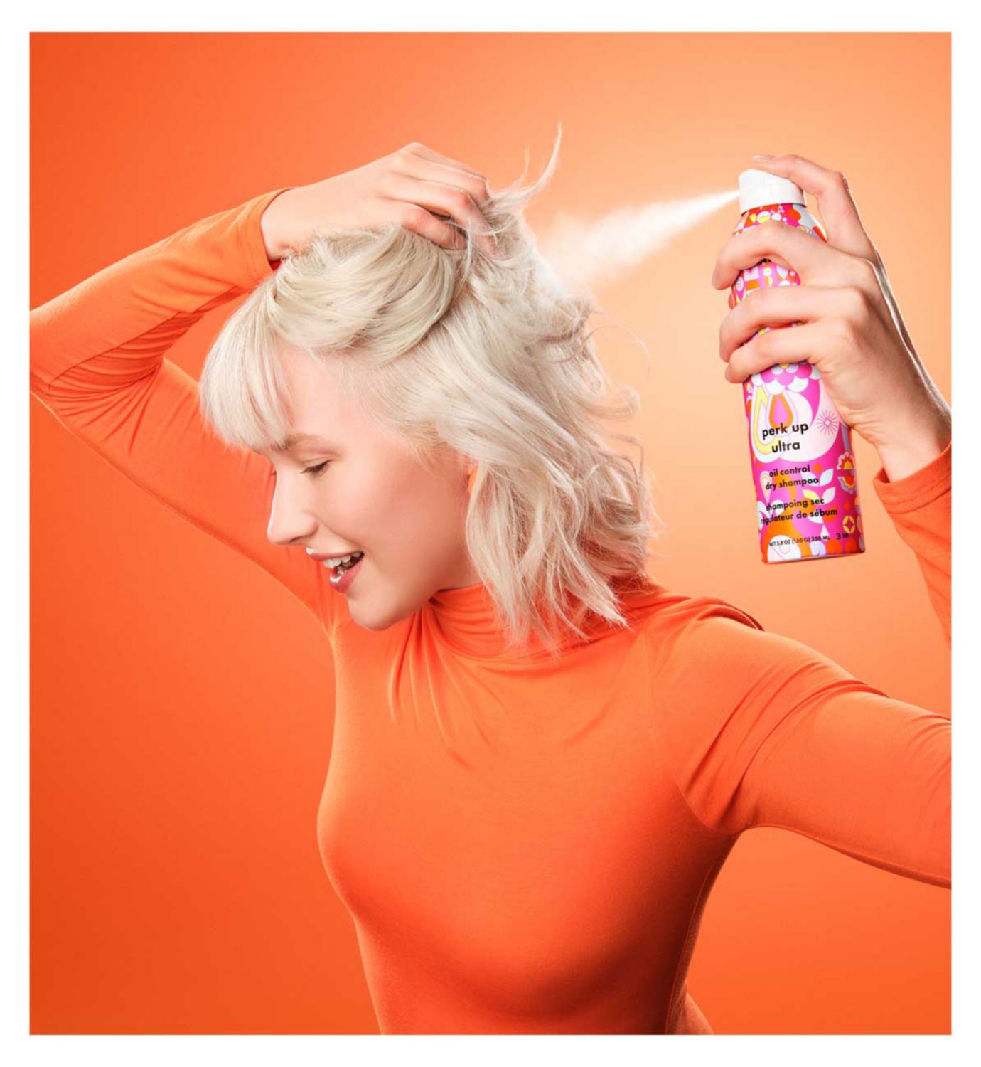 Amika Perk Up Ultra Oil Control dry shampoo 250ml (British brand)
