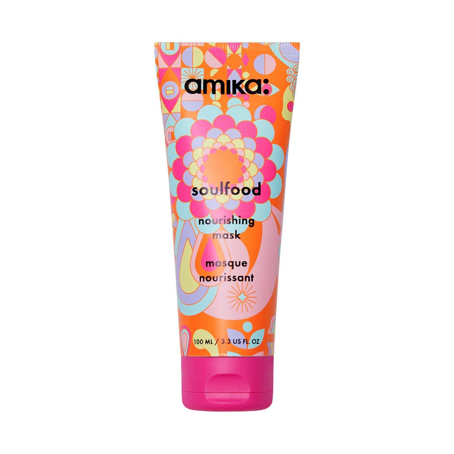 Amika Soulfood nourishing hair mask 100ml, UK version