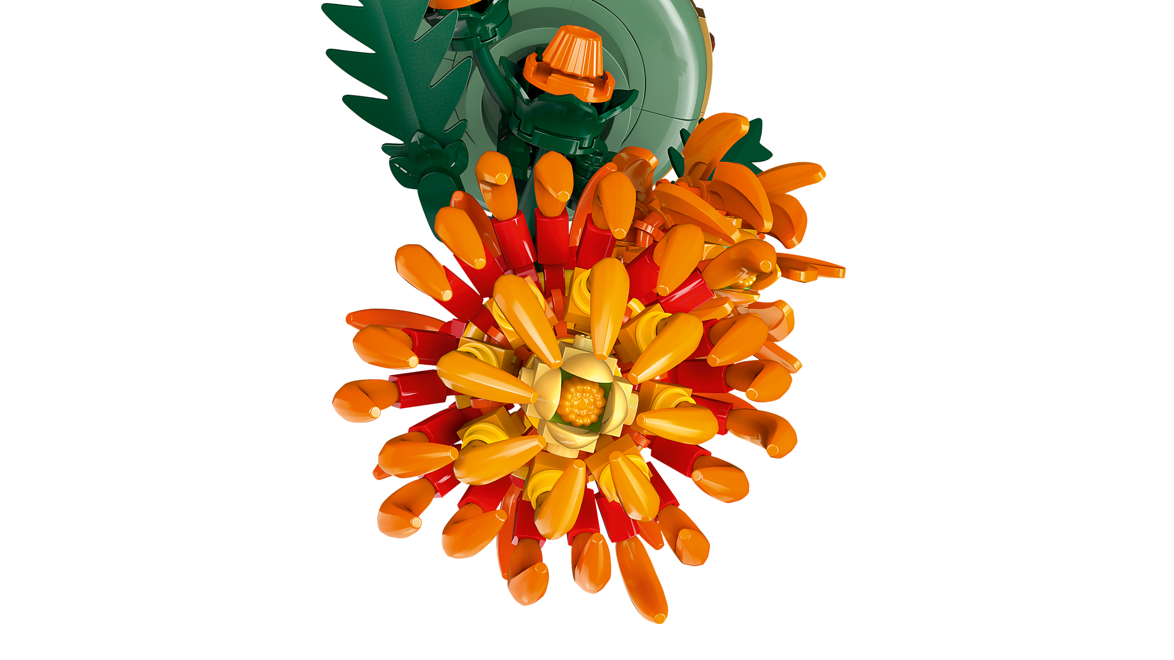 LEGO Chrysanthemum flower model building kit - British product