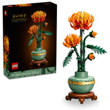 LEGO Chrysanthemum flower model building kit - British product