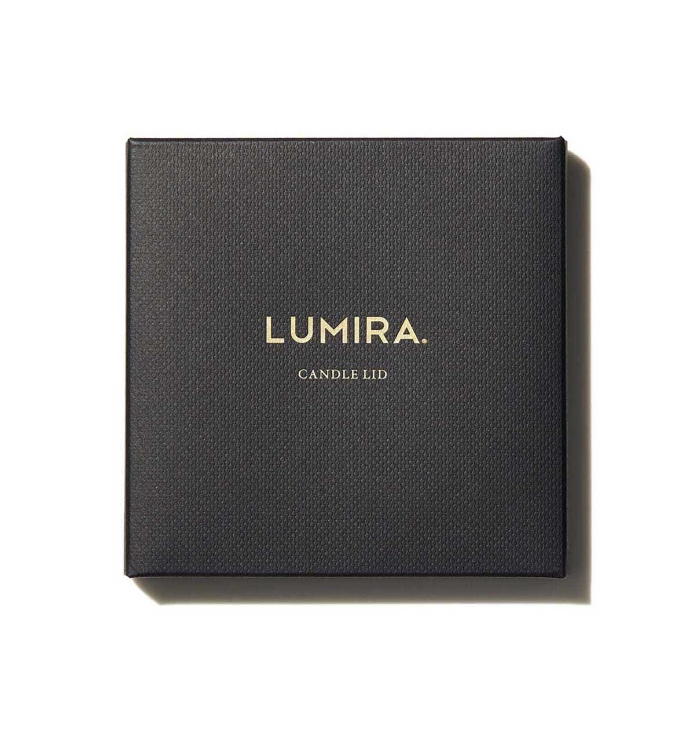 Lumira candle lid metal accessory for preserving candle fragrance, UK version