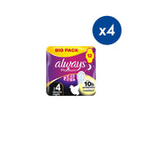 Always Platinum sanitary pads night size 4, UK version