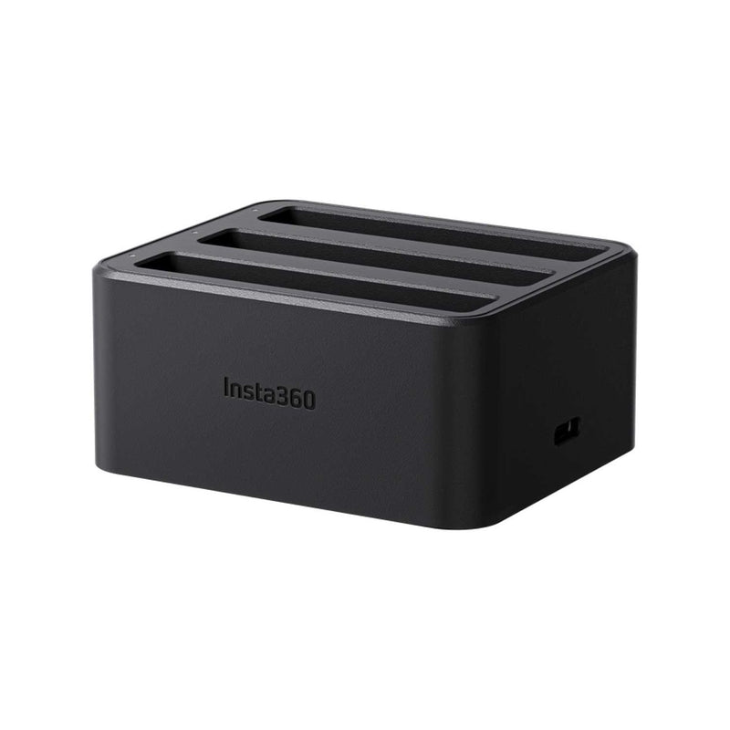 Insta360 X4 Fast Charge Hub battery charger for three batteries (British brand)