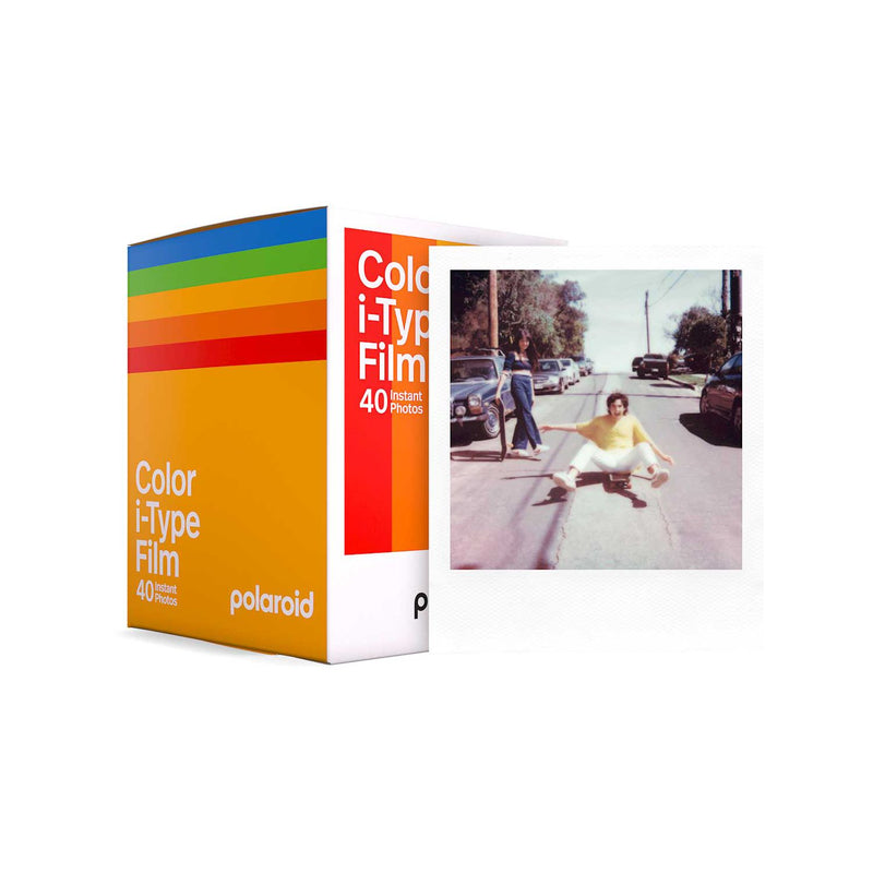 Polaroid colour instant film i-Type 40 sheets, imported from the UK