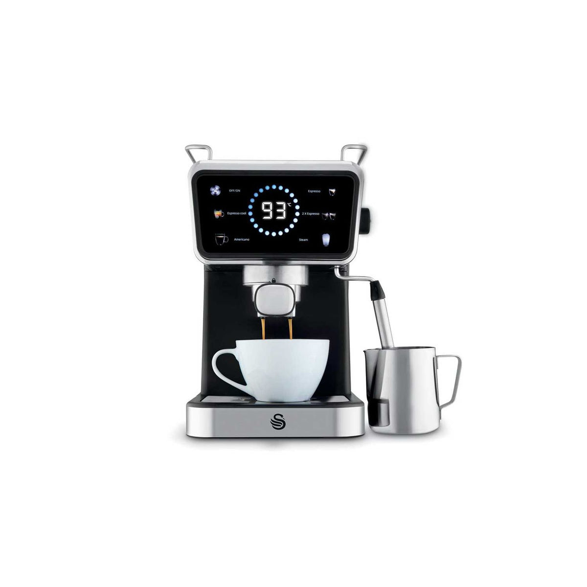 Swan digital espresso machine coffee maker, UK version