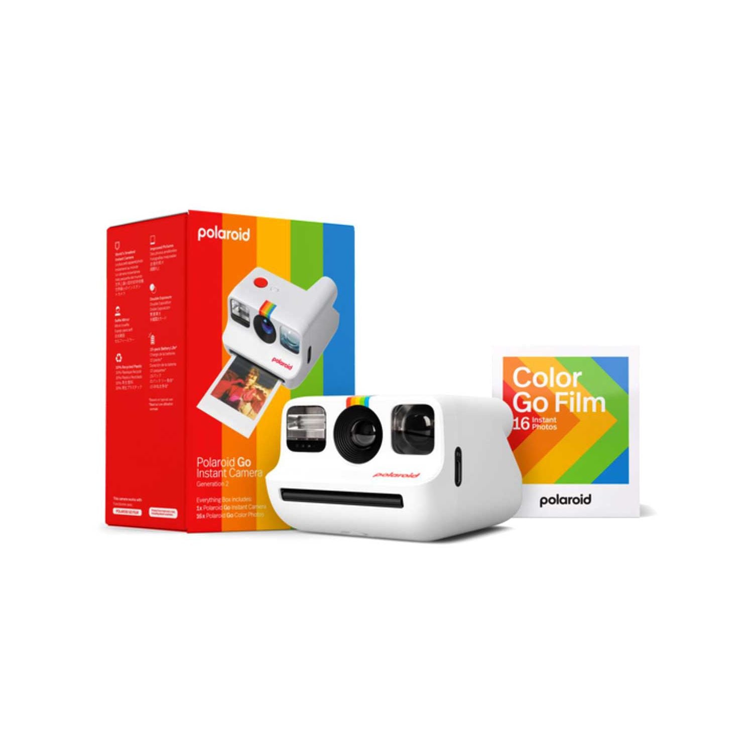 Polaroid Go Gen2 instant camera white - British product