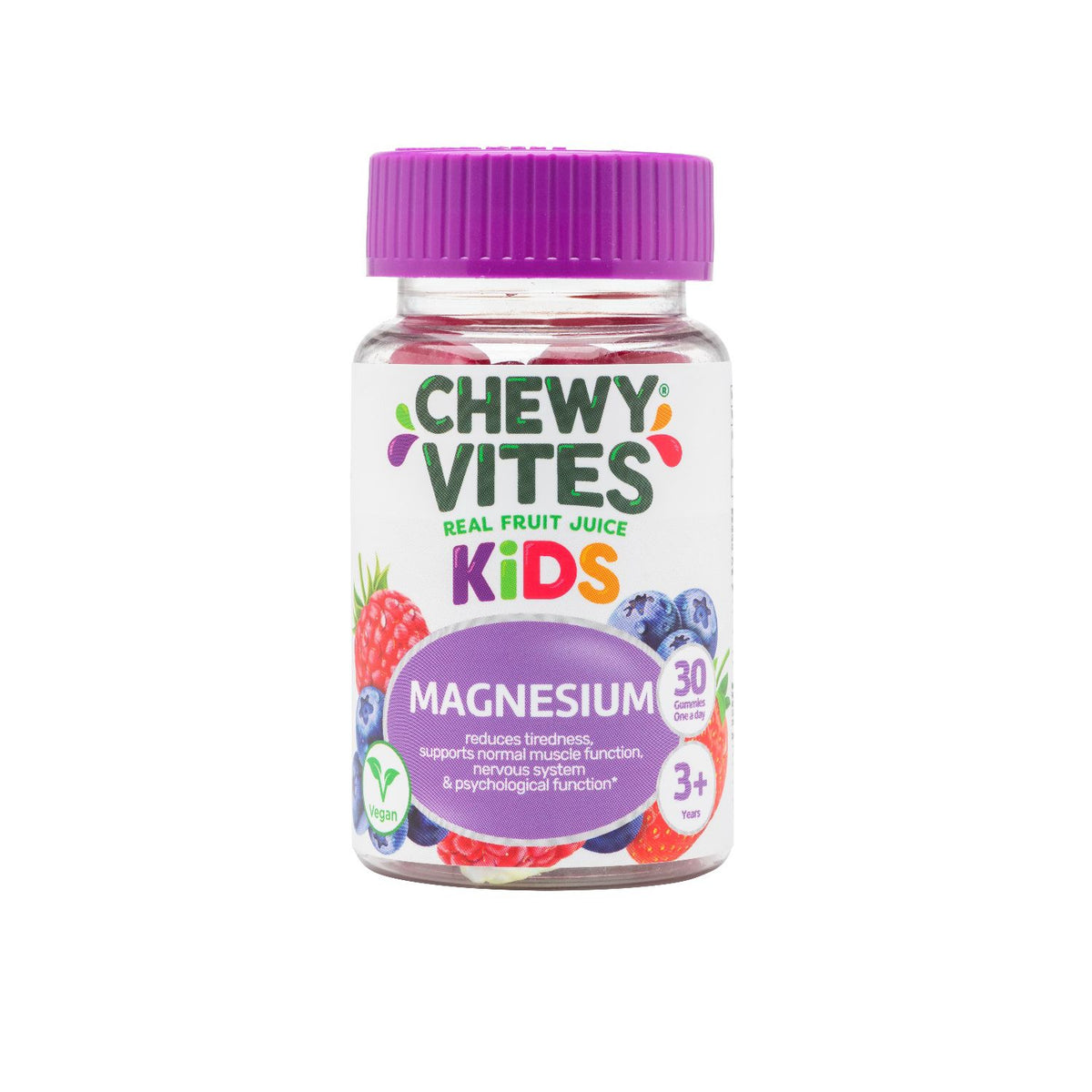 Chewy Vites Kids Magnesium Gummies 30s - British product