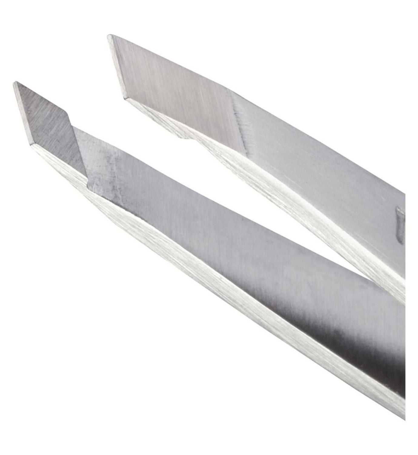 Tweezerman mini slant tweezer, stainless steel, (British brand)