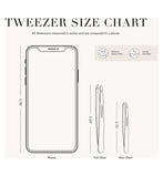 Tweezerman slant tweezers Pretty In Pink (British brand)