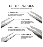 Tweezerman slant tweezers Pretty In Pink (British brand)