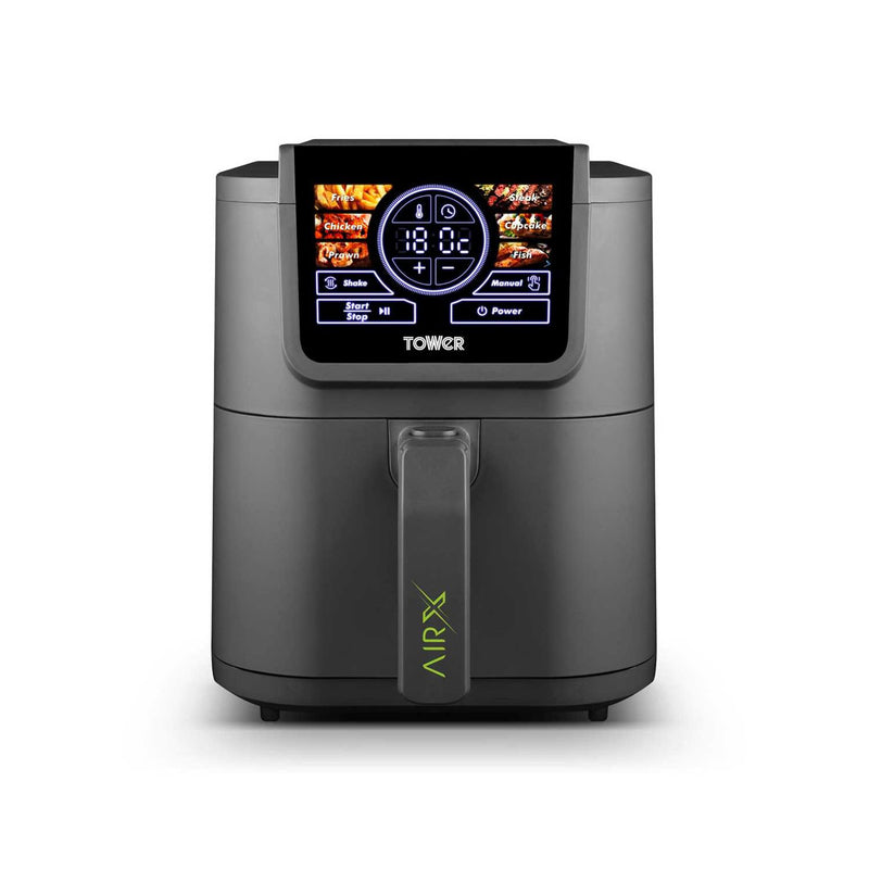 Tower Airx 8L digital air fryer grey - British product