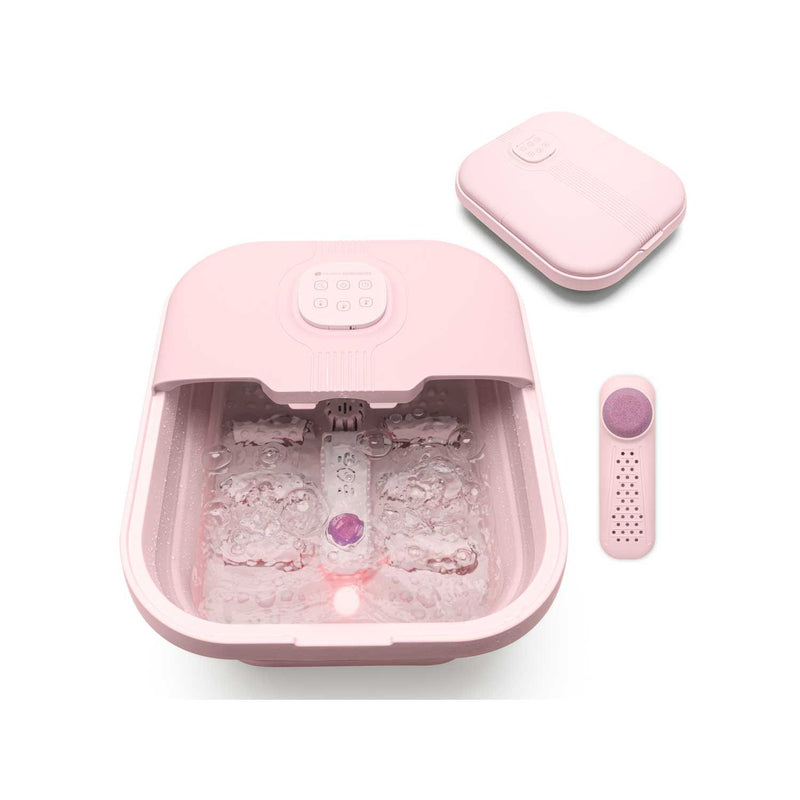 Rio Deluxe Foldaway Foot Spa in pink (British brand)