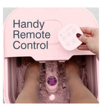 Rio Deluxe Foldaway Foot Spa in pink (British brand)