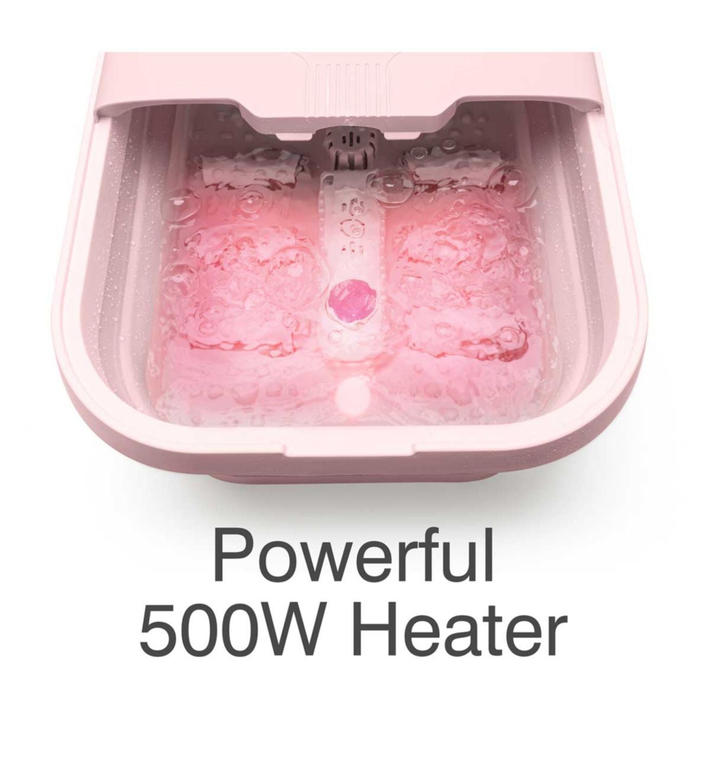 Rio Deluxe Foldaway Foot Spa in pink (British brand)