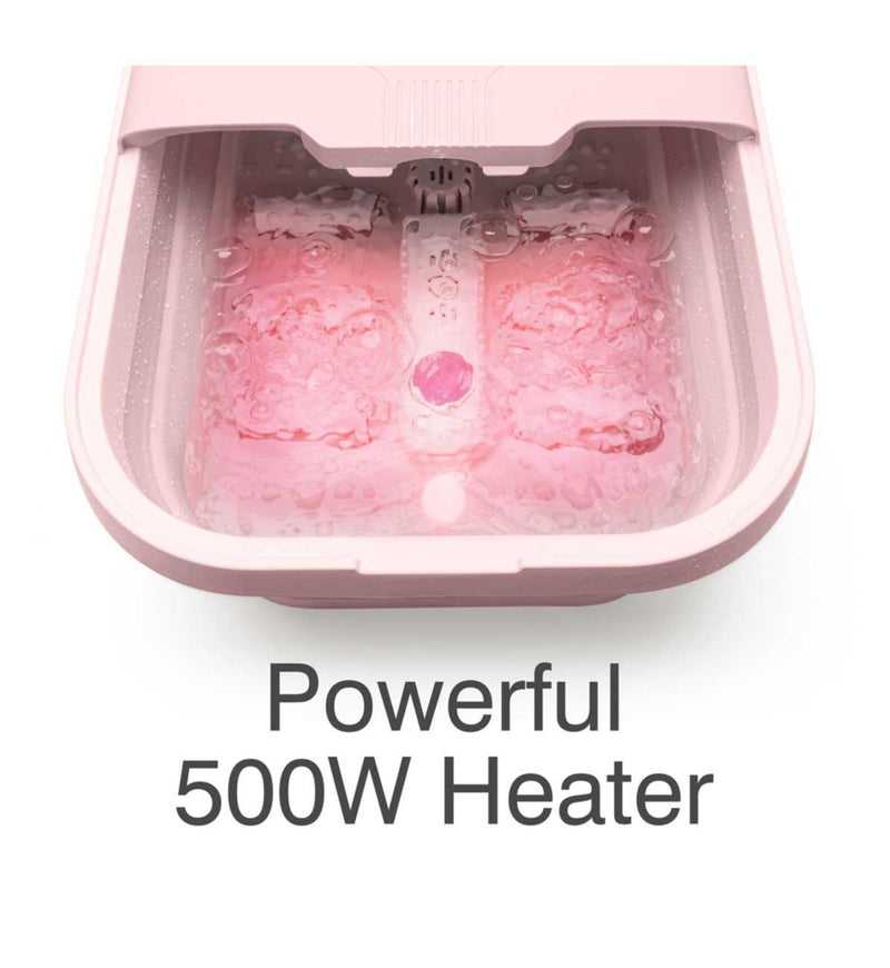Rio Deluxe Foldaway Foot Spa in pink (British brand)