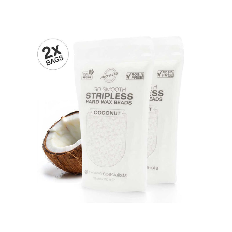 Rio Go Smooth hard wax beads coconut 500g, UK version