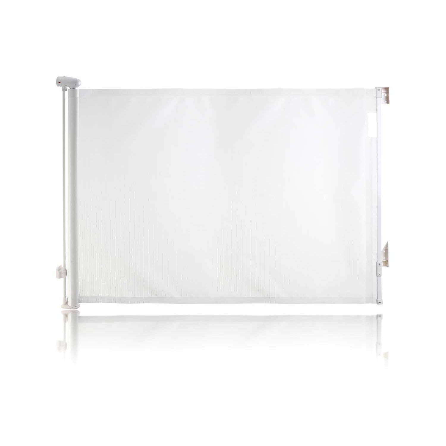 Dreambaby retractable baby gate white 60-140cm, UK version