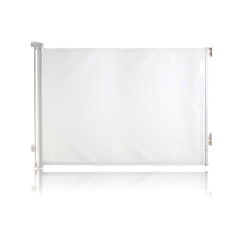 Dreambaby retractable baby gate white 60-140cm, UK version