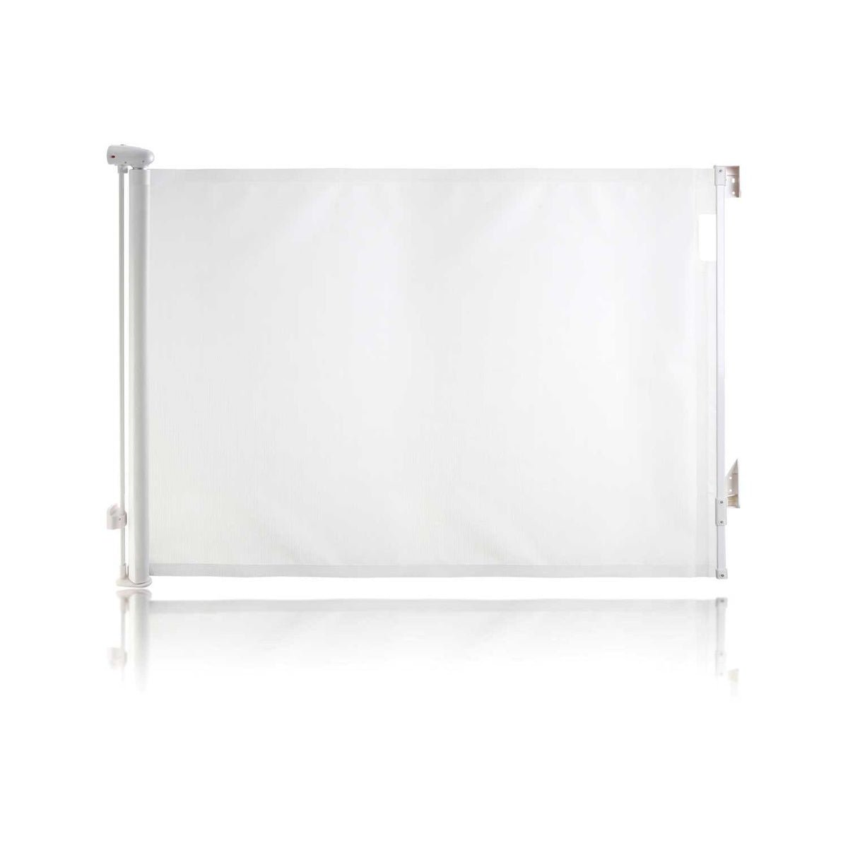 Dreambaby retractable baby gate white 60-140cm, UK version