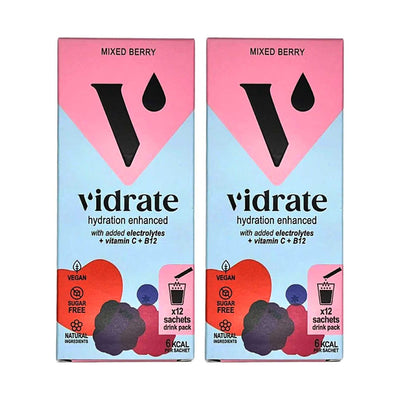 Boots Vidrate Hydration Mixed Berry Oral Rehydration Sachets 2 x 12s- Buy online at McGrocer