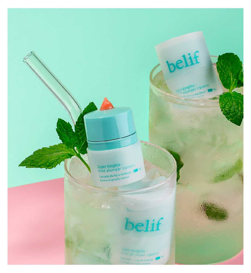 Belif Mint Plumper Lipcerin 15ml cooling lip balm - British product