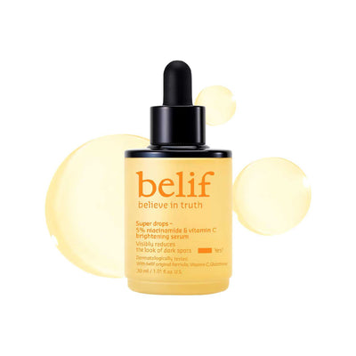 Boots Belif Super drops 5% Niacinamide & Vitamin C Brightening Serum 30ml- Buy online at McGrocer