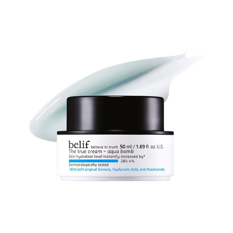 Belif Aqua Bomb 50ml gel cream moisturiser (British brand)