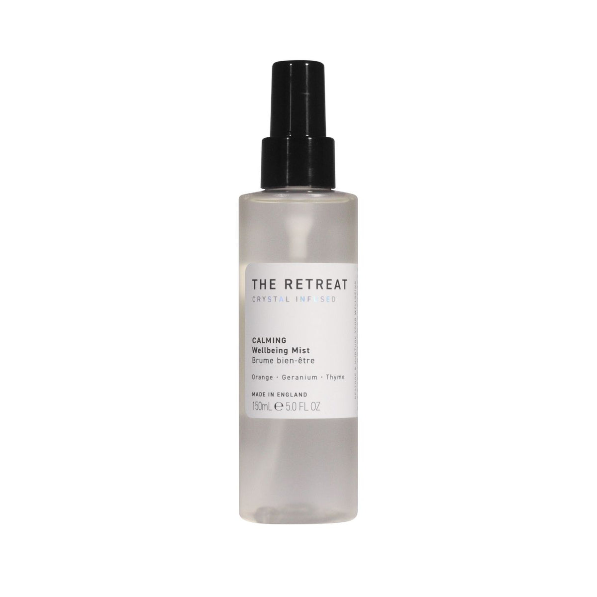 THE RETREAT calming wellbeing mist 150ml, UK version