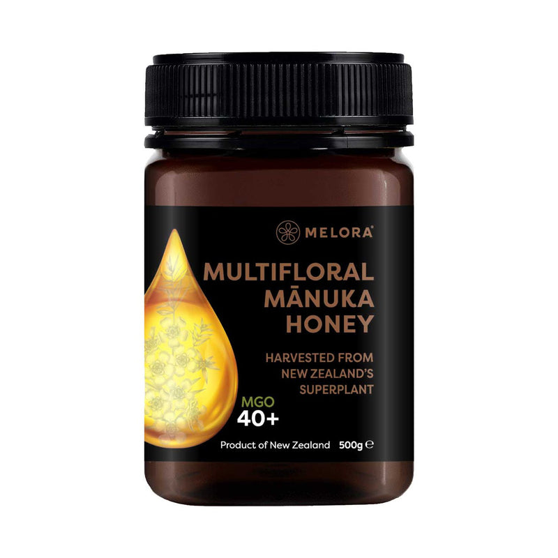 Melora Manuka multifloral honey 40MGO 500g (British brand)