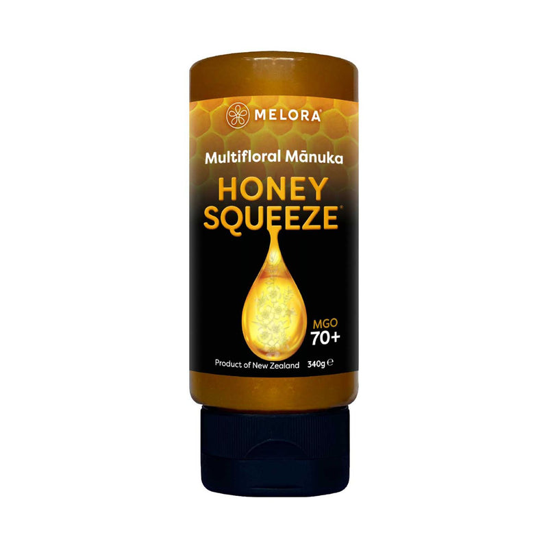 Melora Multifloral Manuka Honey 330g, imported from the UK