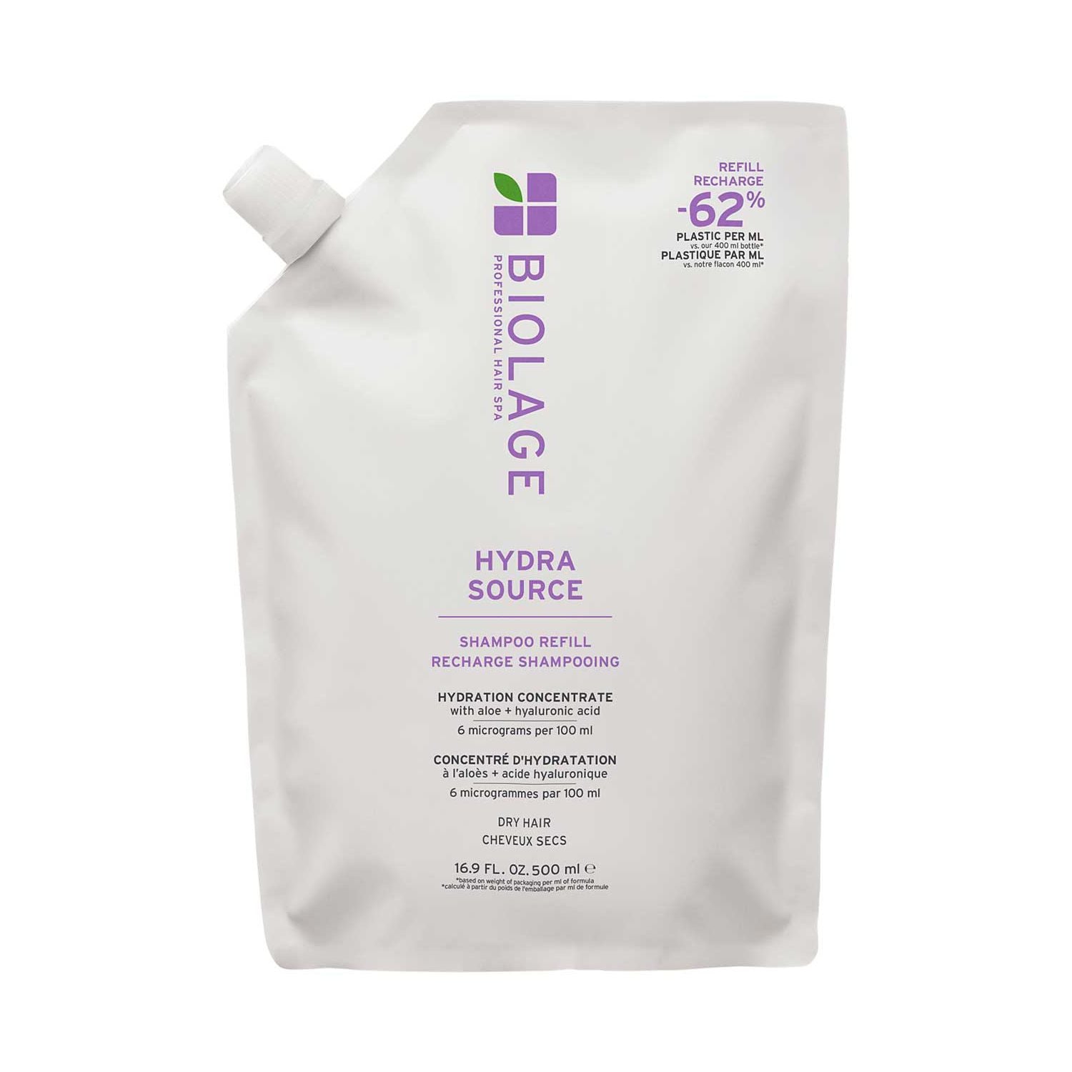 Biolage shampoo refill 500ml, imported from the UK