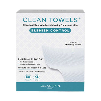 Boots Clean Skin Club Clean Towels Blemish Control Face Towels 50 Count- Buy online at McGrocer