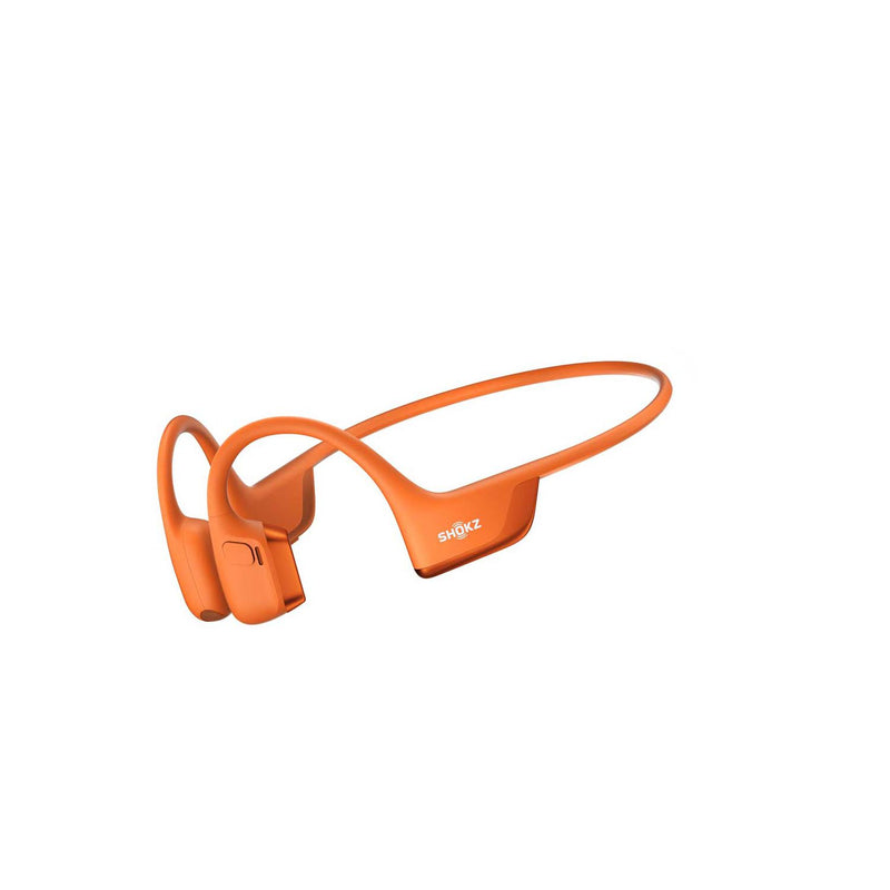 Shokz OpenRun Pro 2 Mini orange headphones (British brand)