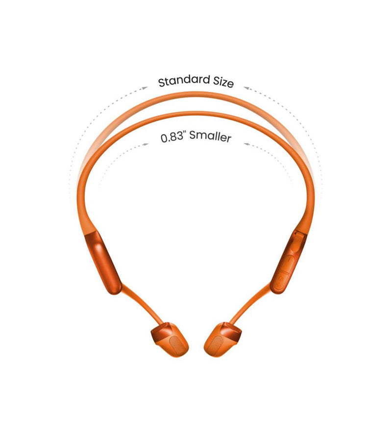 Shokz OpenRun Pro 2 Mini orange headphones (British brand)