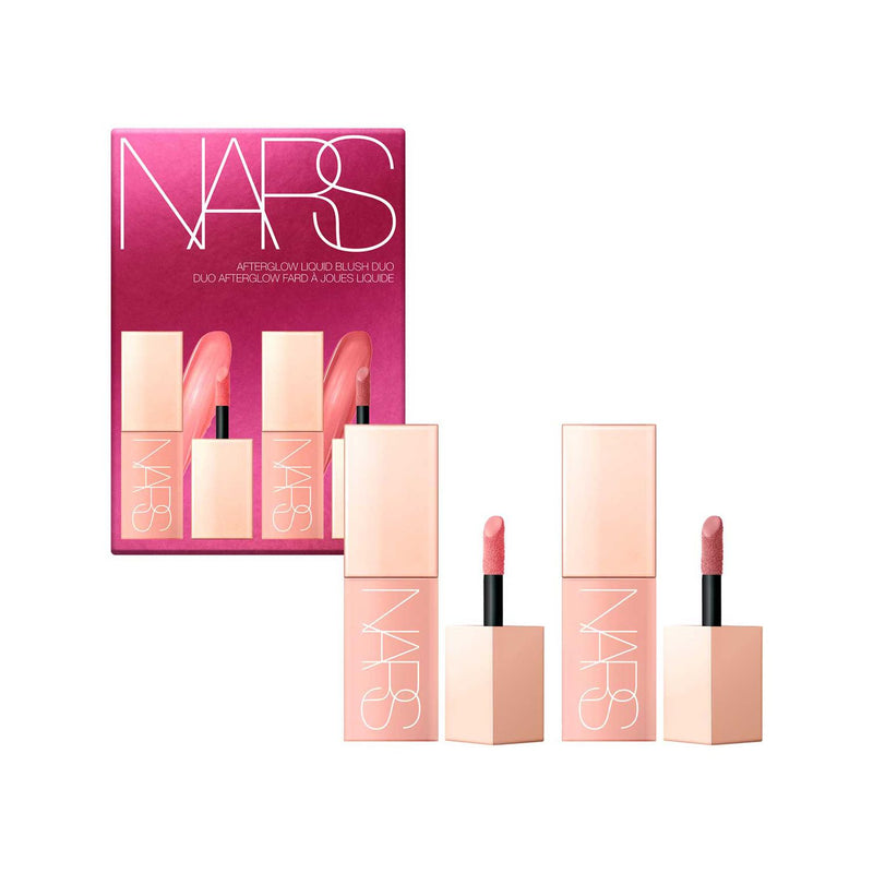 NARS Afterglow liquid blush duo shades Orgasm Dolce Vita (British brand)