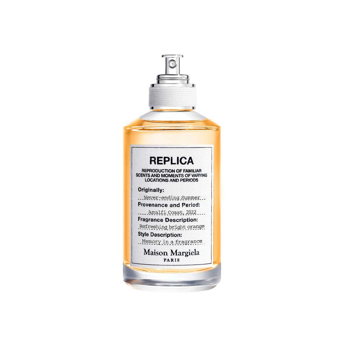 Maison Margiela Replica Never Ending Summer EDT 100ml - British product