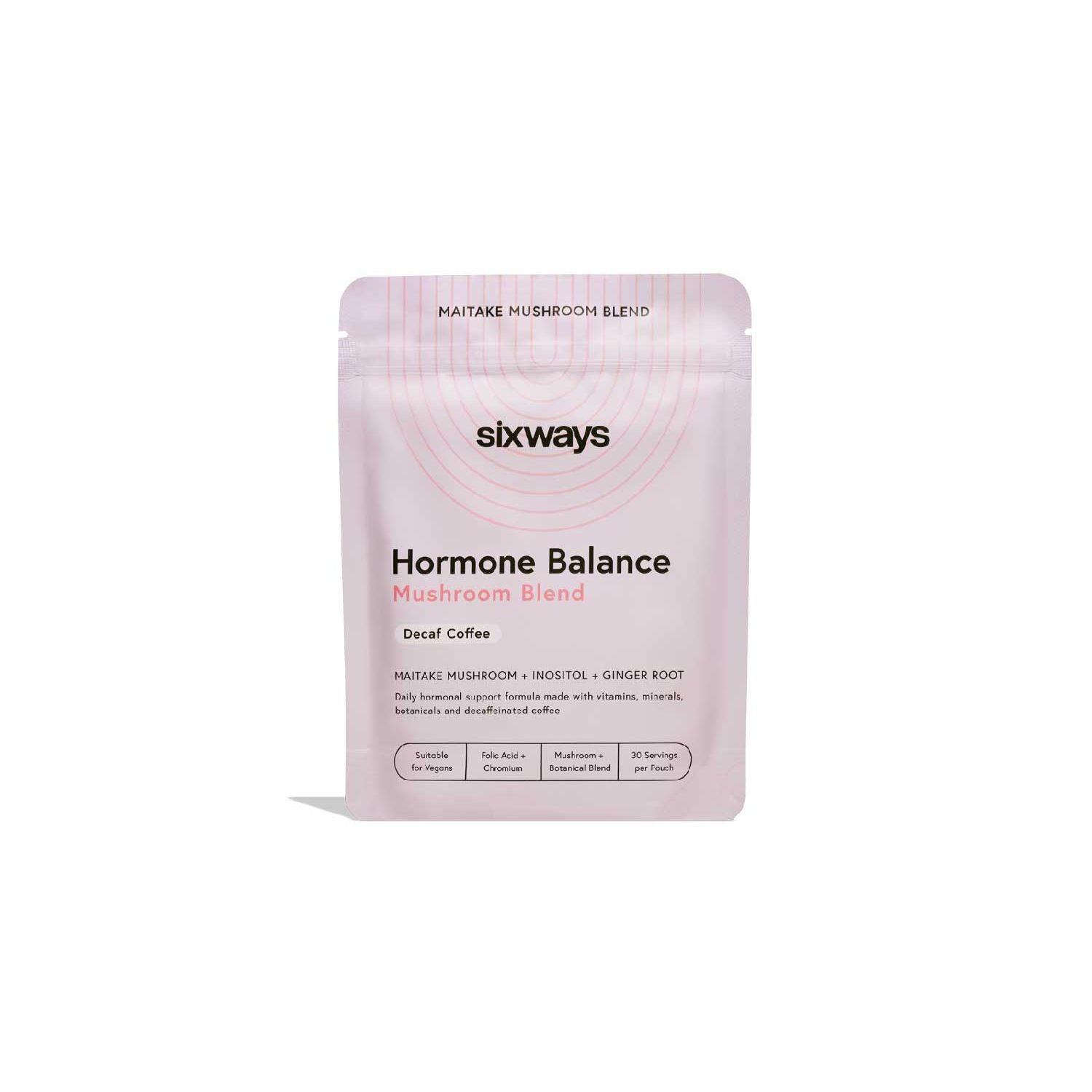 Sixways mushroom decaf coffee powder 150g - British product