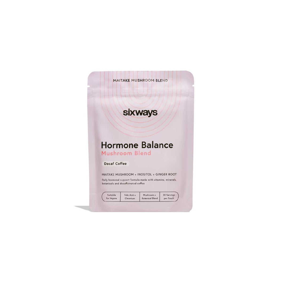 Sixways mushroom decaf coffee powder 150g - British product