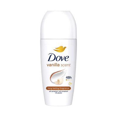 Boots Dove Vanilla 48hr Anti-Perspirant Deodorant Roll On 50 ml- Buy online at McGrocer