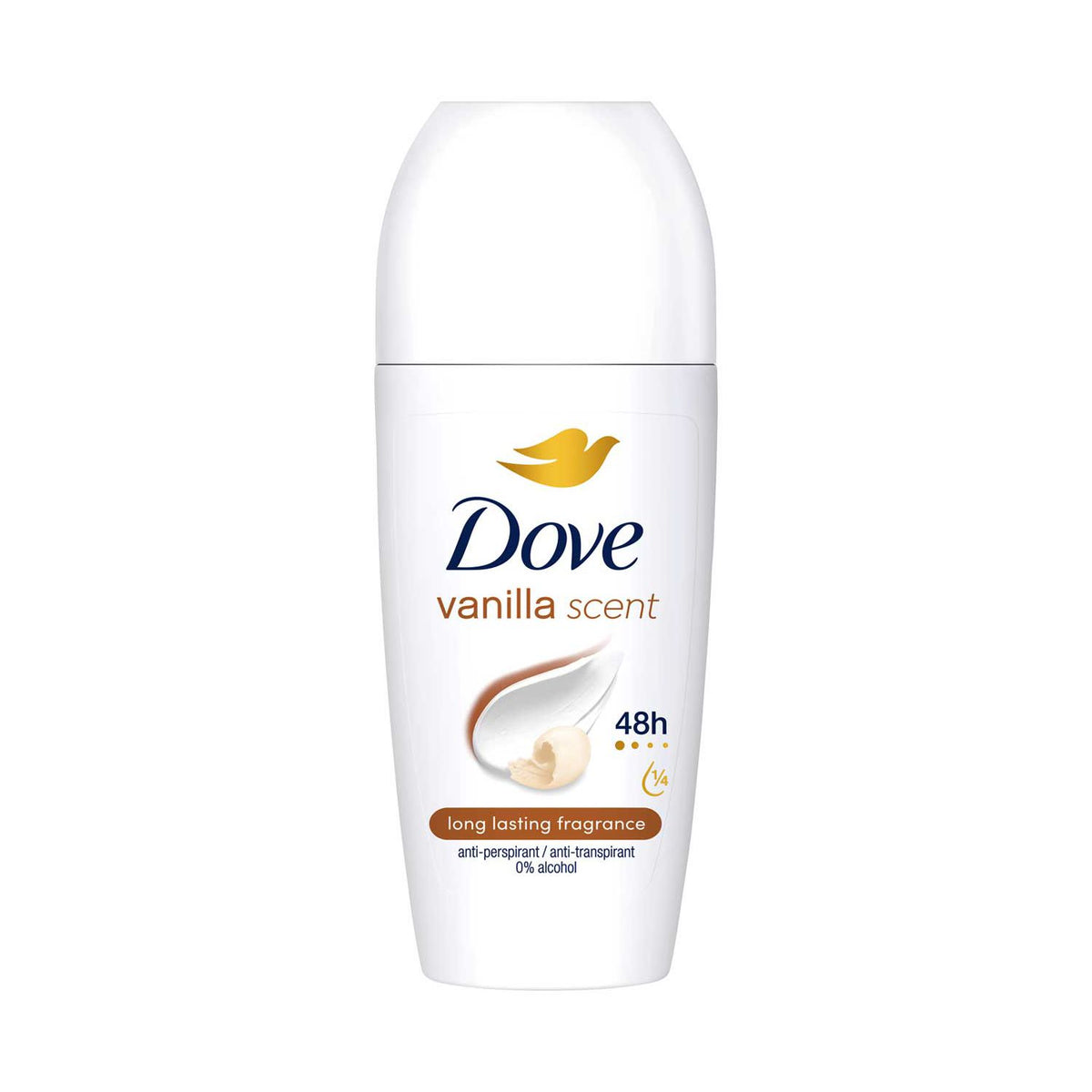 Dove antiperspirant deodorant Vanilla 50ml, UK version