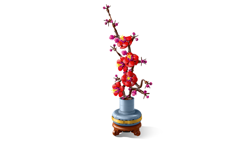 LEGO Plum Blossom Botanicals 327 Pieces, imported from the UK