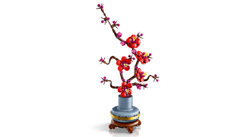 LEGO Plum Blossom Botanicals 327 Pieces, imported from the UK