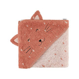Trixie hooded towel Mrs Cat 75x75cm, imported from the UK