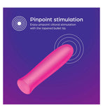 So Divine Wonder Bullet rechargeable silicone vibrator pink (British brand)