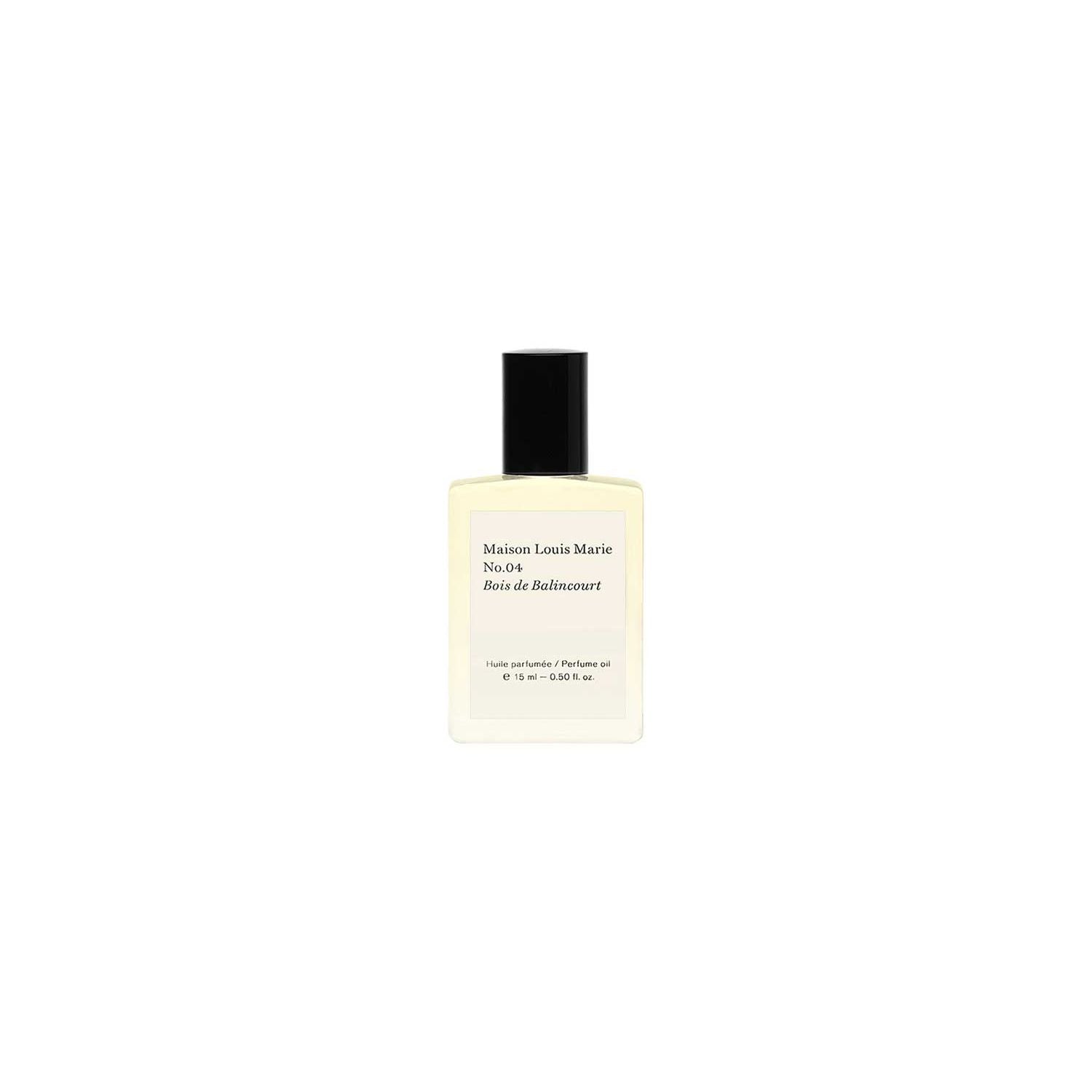 Maison Louis Marie perfume oil No.04 Bois de Balincourt 15ml, imported from the UK