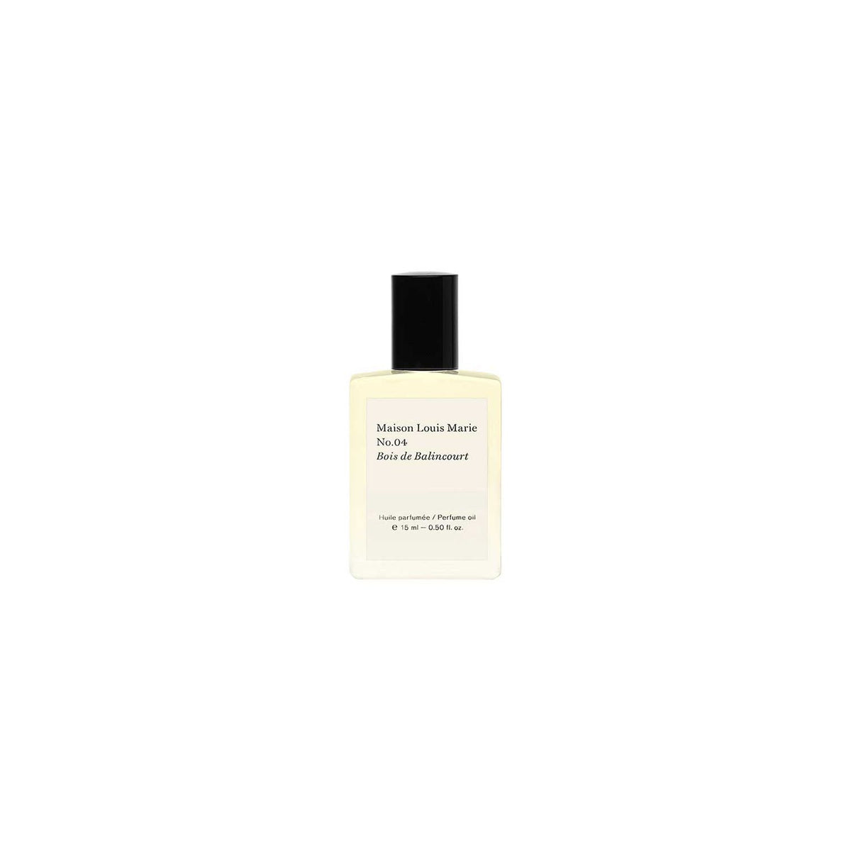 Maison Louis Marie perfume oil No.04 Bois de Balincourt 15ml, imported from the UK
