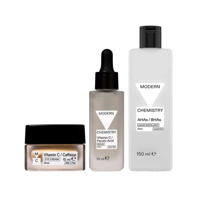 Modern Chemistry Glow Skincare Bundle, UK version