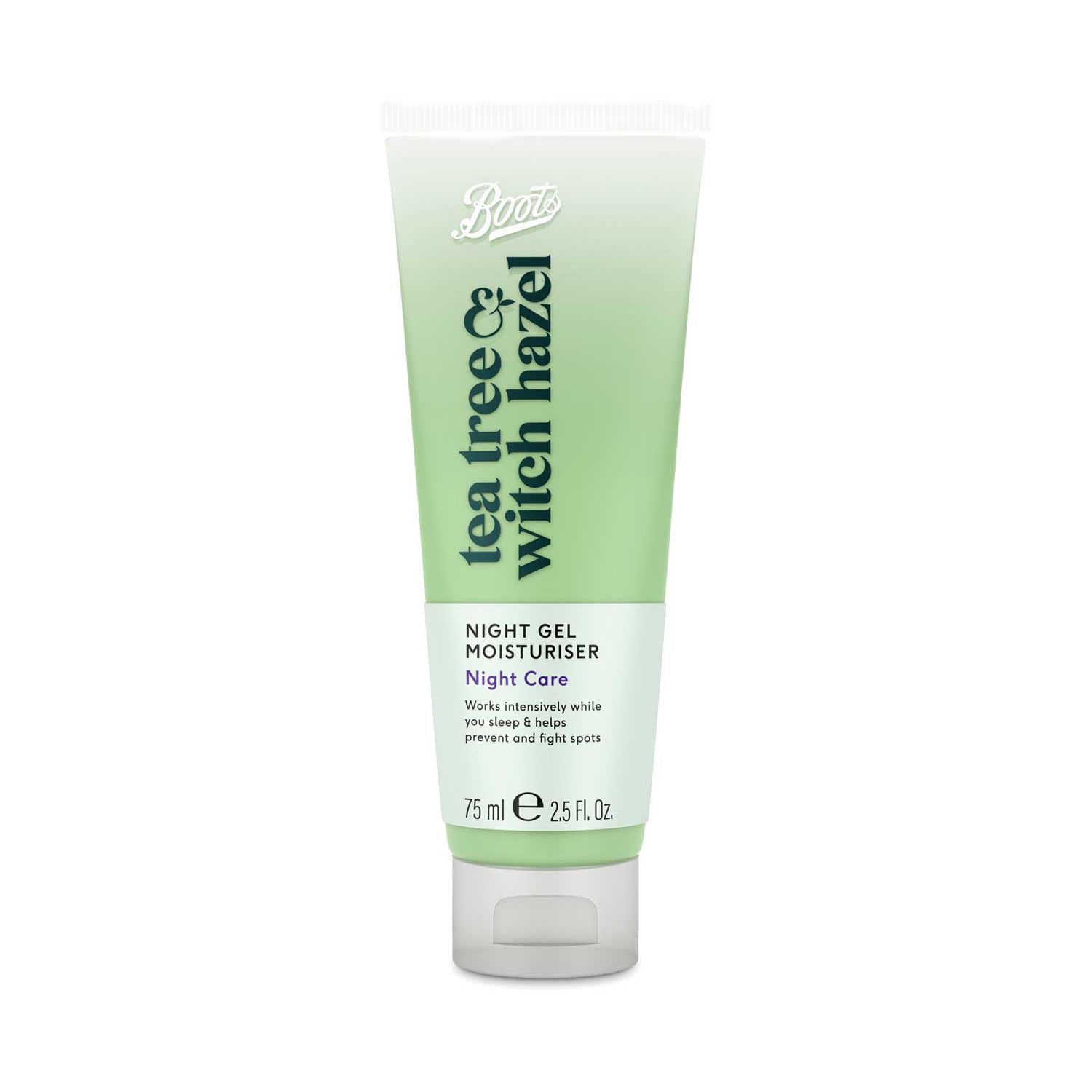 Boots Tea Tree Witch Hazel Gel Moisturiser 75ml - British product