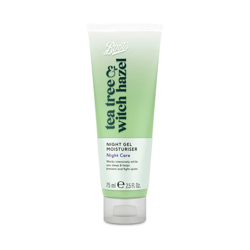 Boots Tea Tree Witch Hazel Gel Moisturiser 75ml - British product